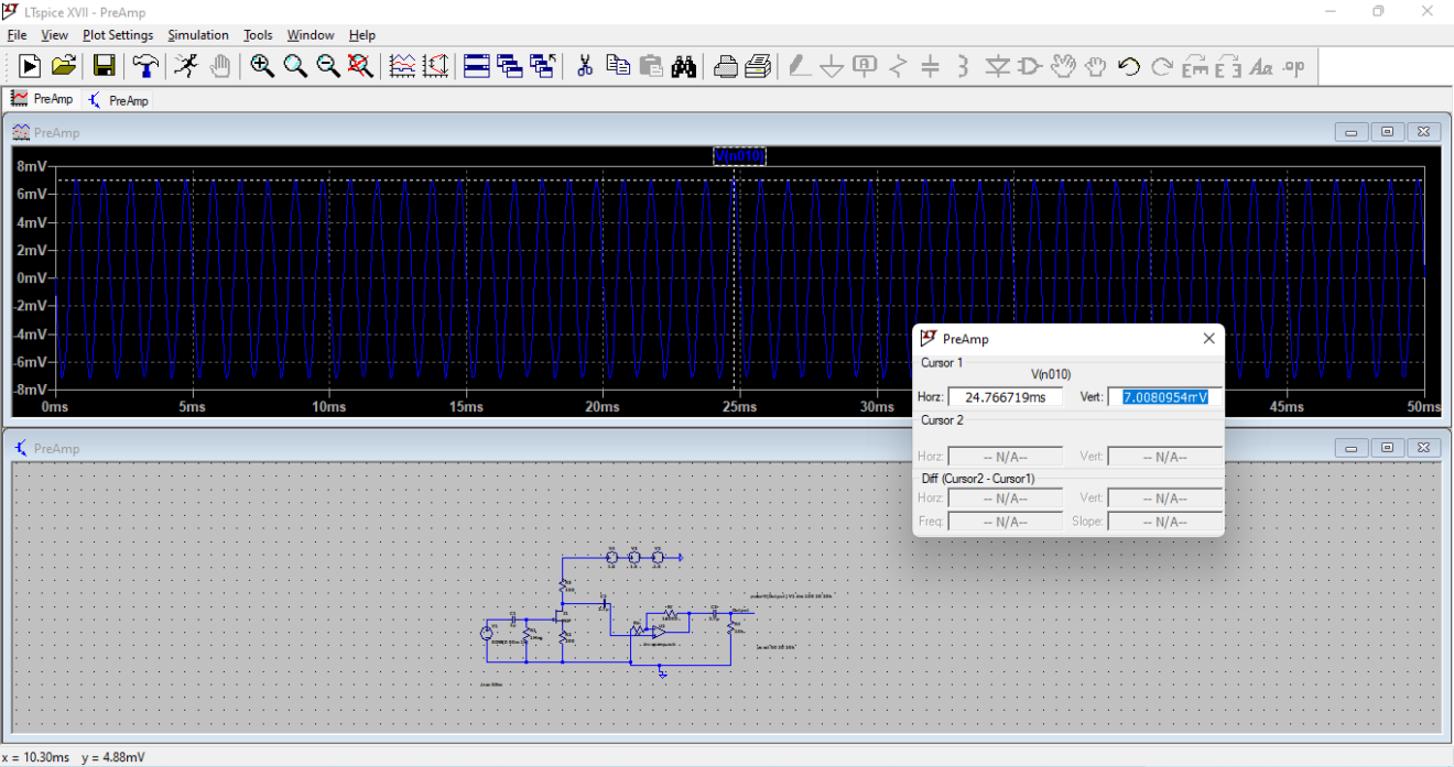 High-Gain Electret Mic Pre-Amp Simulation in LTspice | WiredWhite