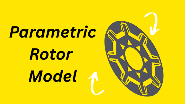 Creating a Rotor Structure with an Uneven Air Gap Using SolidWorks