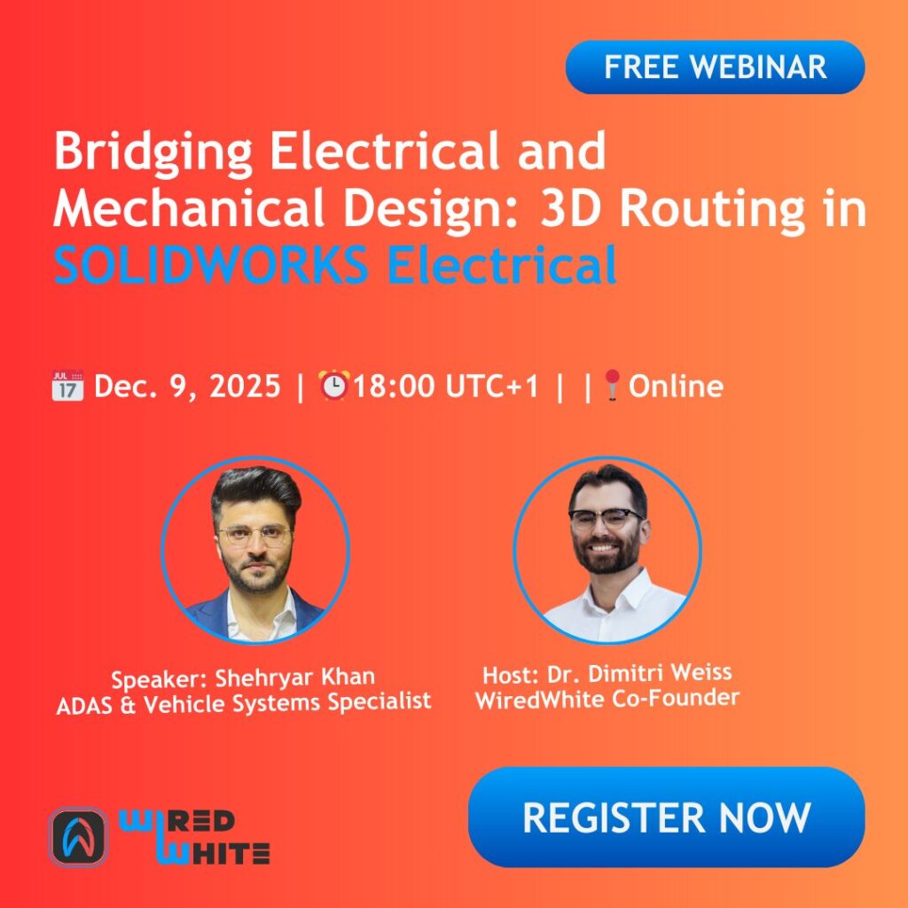 Bridging Electrical and Mechanical Design 3D Routing in SOLIDWORKS Electrical_New
