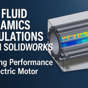 CFD Fluid Dynamics Simulations With Solidworks (Cooling Performance of Electric Motor)