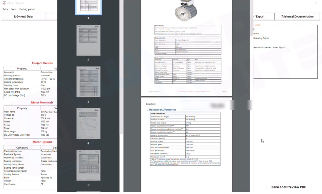 Exported Data Sheet