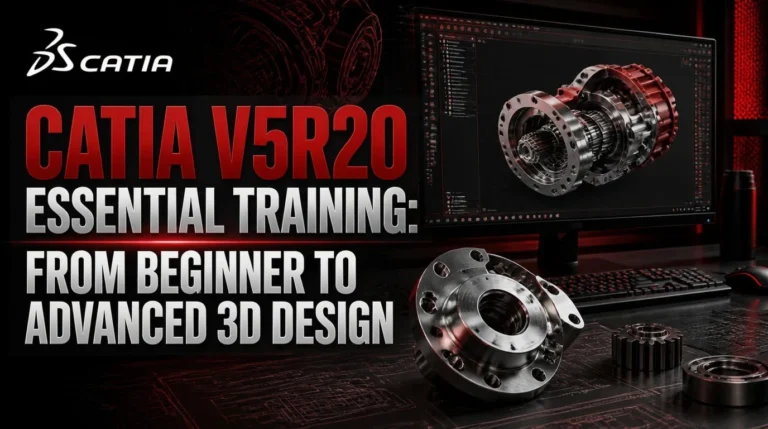 CATIA V5R20 Essential Training: From Beginner to Advanced 3D Design