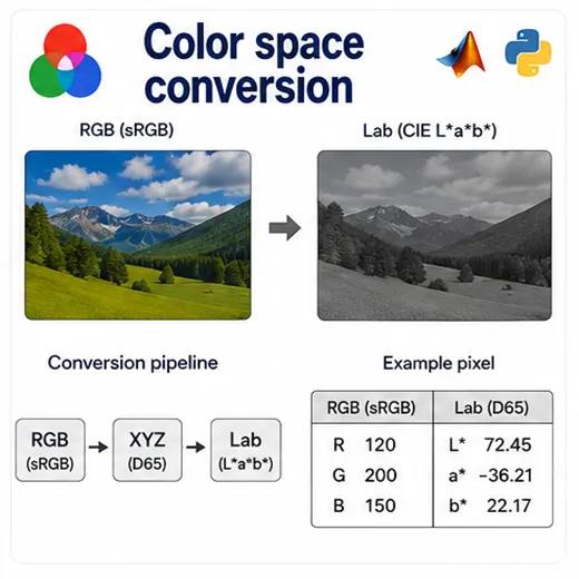 Color space conversion