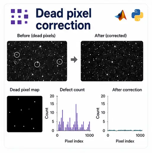 Dead pixel correction
