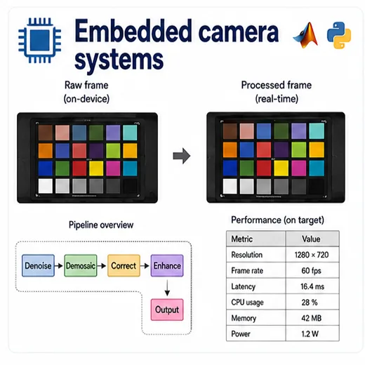 Embedded camera systems