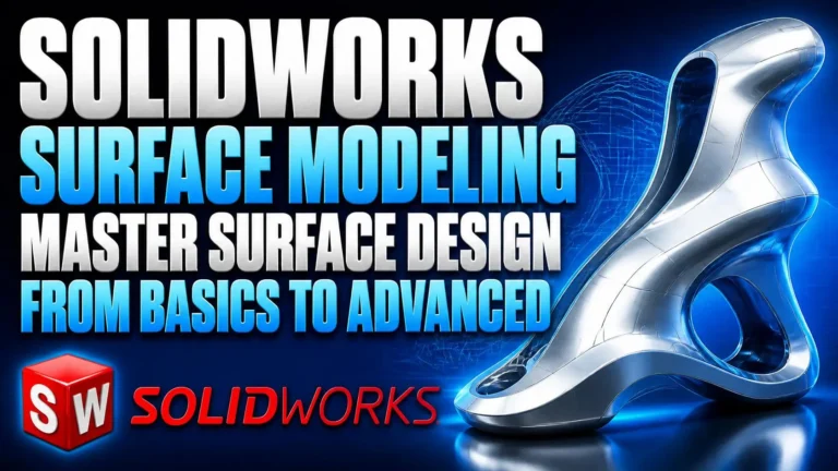 SolidWorks Surface Modeling: Master Surface Design from Basics to Advanced